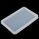 Maxbell 1 Piece Rectangle Shape Jewelry Silicone Mould Ornament Resin Craft Making