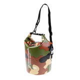 Maxbell Magicdeal Waterproof Dry Bag For Swimming Camping Fishing Drifting Camouflage Green 15L