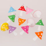 Maxbell 12pcs Resin Mushrooms Pendants
