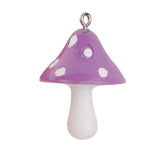 Maxbell 12pcs Resin Mushrooms Pendants