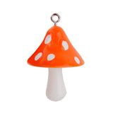 Maxbell 12pcs Resin Mushrooms Pendants