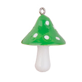 Maxbell 12pcs Resin Mushrooms Pendants