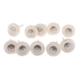 Maxbell Set Of 10PCS Polishing Buffing Brushes with 3mm Shank For Rotary Tool 3x25mm