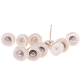 Maxbell Set Of 10PCS Polishing Buffing Brushes with 3mm Shank For Rotary Tool 3x25mm