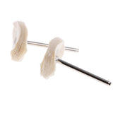 Maxbell Set Of 10PCS Polishing Buffing Brushes with 3mm Shank For Rotary Tool 3x25mm