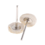 Maxbell Set Of 10PCS Polishing Buffing Brushes with 3mm Shank For Rotary Tool 3x25mm