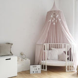 Maxbell Children Bedroom Decor Bed Canopy Baby Insect Flies Protection Kids Reading Play Portable Tents Cotton Mosquito Net Pink