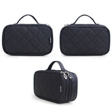 Maxbell Women Girls Travel Cosmetic Makeup Bag Toiletry Bag Black