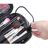 Maxbell Women Girls Travel Cosmetic Makeup Bag Toiletry Bag Black