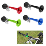 Maxbell Kids Children Use Simple Funny Retro Metal Bike Air Horn Bike Alarm Bell Hooter Rubber Bulb Squeeze Blue