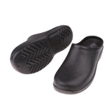 Maxbell Pair Of Men Women Slip Resistant Orthopedic Clogs Nurse Chef Strapless Shoes Black 39