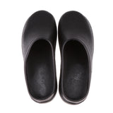 Maxbell Pair Of Men Women Slip Resistant Orthopedic Clogs Nurse Chef Strapless Shoes Black 39