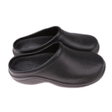Maxbell Pair Of Men Women Slip Resistant Orthopedic Clogs Nurse Chef Strapless Shoes Black 40