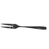 Maxbell Long Term Use Stainless Steel Cocktail Meal Dessert Cake Salad Fruit Split Spoon Wedding Party Banquet Supplies Home Kitchen Cutlery Black