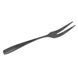 Maxbell Long Term Use Stainless Steel Cocktail Meal Dessert Cake Salad Fruit Split Spoon Wedding Party Banquet Supplies Home Kitchen Cutlery Black