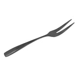 Maxbell Long Term Use Stainless Steel Cocktail Meal Dessert Cake Salad Fruit Split Spoon Wedding Party Banquet Supplies Home Kitchen Cutlery Black