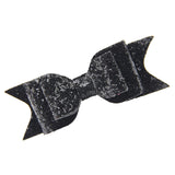 Maxbell Baby Girls Women Fashionable Bow Hair Clip Glitter Headwear Decor Hair Ornaments Black