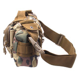 Maxbell Fashionable 3 Way Design Shoulder Bag Waist Bag Handbag For Outdoor Hiking Camping Travel Lovers Gift - CP Camo