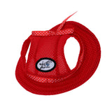 Maxbell Pet Dog Cat Kitten Princess Fashionable Adjustable Chin Strap Sun Protection Hat Cap Sunbonnet Pet Lovers Gift Red Size M