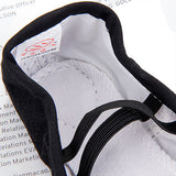 Maxbell Canvas Ballet Dance Shoes Slippers for Boys & Girls US Size 9 1/2# 6 1/6 Inch - Black