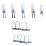 Maxbell 10 Piece Super Bright G4 12V 20W Tungsten Halogen Base Bulb Lamp Light