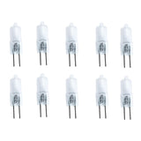 Maxbell 10 Piece Super Bright G4 12V 20W Tungsten Halogen Base Bulb Lamp Light