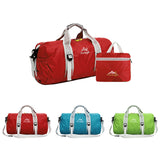 Maxbell Unisex Large Travel Duffel Bag Foldable Luggage Sport Gym Shoulder Bag Red