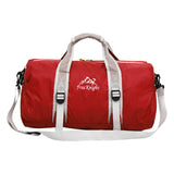 Maxbell Unisex Large Travel Duffel Bag Foldable Luggage Sport Gym Shoulder Bag Red