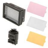 Maxbell Rechargeable Filling 126-LED Video Light on Universal DSLR Camera Flash Lamp