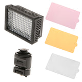 Maxbell Rechargeable Filling 126-LED Video Light on Universal DSLR Camera Flash Lamp