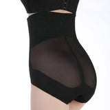 Maxbell Women Belly Control High Waist Body Shaper Posture Correcting Pants Shorts Underwear Shapewear Black M