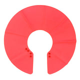 Maxbell Soft Lightweight Waterproof Hair Cape Shawl Barber Salon Equipment Beauty Supplies Cosmetic Tool Red 15x13.8 inch