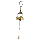 Maxbell Bronze Big Metal Bells Wind Chime Feng Shui Outdoor Garden Hanging Decor