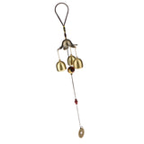 Maxbell Bronze Big Metal Bells Wind Chime Feng Shui Outdoor Garden Hanging Decor