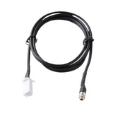 Maxbell Car Audio 3.5mm Aux Jack 8 Pin Plug Adapter Cable for Suzuki HRV Swift Jimny