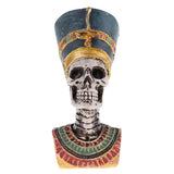 Maxbell 2.56'' Ancient Egyptian Skeleton Sculpture Resin Skull Figurine Statue for Home Decor