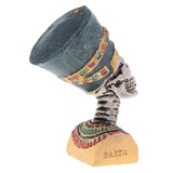 Maxbell 2.56'' Ancient Egyptian Skeleton Sculpture Resin Skull Figurine Statue for Home Decor