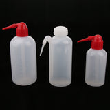 Maxbell 500ml Plastic Lab Safety Wash Bottle Tattoo Squeeze Wash Bottles, Food Grade, Heat Cold Resistant