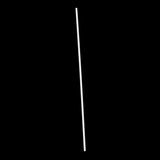 Maxbell 20Pcs 250mm Length ABS Plastic Square Rod Architectural Model Making Building DIY
