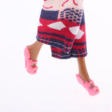 Maxbell 31cm Modern African Girl Dolls Model 12 Joints Moveable Dolls With Outfits
