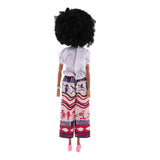 Maxbell 31cm Modern African Girl Dolls Model 12 Joints Moveable Dolls With Outfits