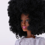 Maxbell 31cm Modern African Girl Dolls Model 12 Joints Moveable Dolls With Outfits