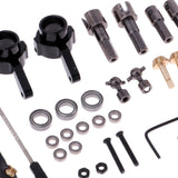 Maxbell Upgrade OP Fittings Full Metal Accessories For WPL B14 B24 C14 C24 WPL Accesorios RC Car Parts 4WD/ 6WD Set