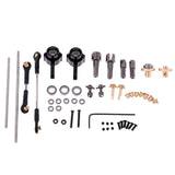 Maxbell Upgrade OP Fittings Full Metal Accessories For WPL B14 B24 C14 C24 WPL Accesorios RC Car Parts 4WD/ 6WD Set