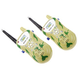 Maxbell 2 Pcs Plastic Two Way Radio Control Walkie Talkie Kids Toy Light Camouflage