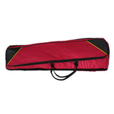 Maxbell Durable Tenor Trombone Gig Bag Shoulder Carry Case Musical Instrument Accessory Claret Color 35.82inch