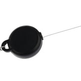 Maxbell 2pcs 1.4" 23.6" Key Retractable Clip Keychain Key Ring Pull Reel Key Chain