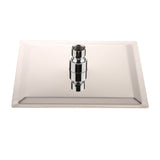 Maxbell Rain Shower Head High Pressure Shower Sprinker Sprayer Head 25cm Rectangle