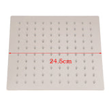 Maxbell Rain Shower Head High Pressure Shower Sprinker Sprayer Head 25cm Rectangle