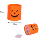 Maxbell Smile Face Pumpkin Lamp LED Flameless Tealight Candle Wedding Party Decor